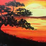 Bonzai Sunset