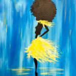Senorita in Yellow Dress