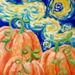 Van Gogh's Pumpkin Patch